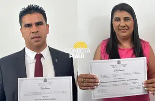 Prefeito eleito Belauto Bigode, vice e vereadores de Alto Longá são diplomados (Foto: Conecta Piauí)