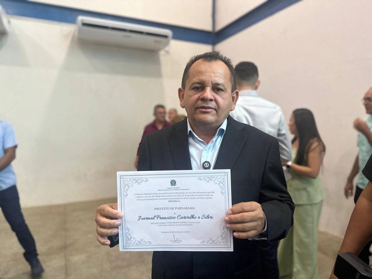 Prefeito eleito de Parnarama, Juvenal Silva