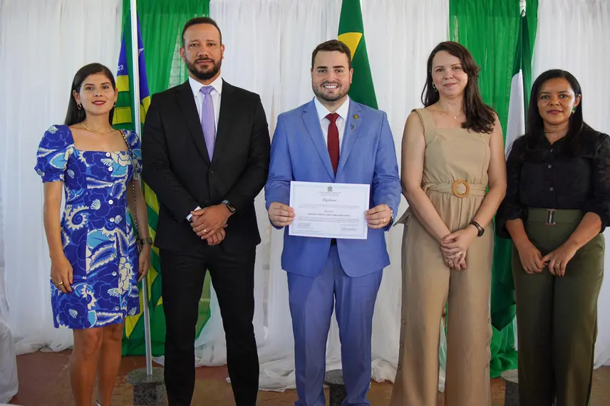 Prefeito Reeleito de Aroazes, Vice-Prefeita e Vereadores São Diplomados em Solenidade Oficial