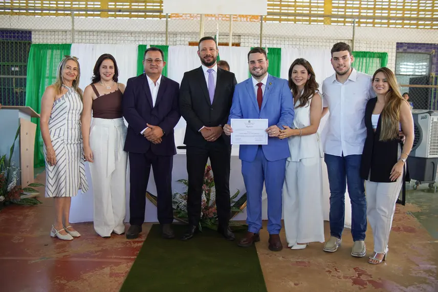 Prefeito Reeleito de Aroazes, Vice-Prefeita e Vereadores São Diplomados em Solenidade Oficial