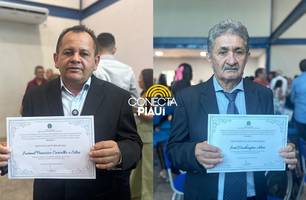 Prefeito, vice-prefeito e vereadores eleitos são diplomados em Parnarama (Foto: Conecta Piauí)