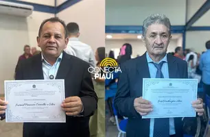 Prefeito, vice-prefeito e vereadores eleitos são diplomados em Parnarama (Foto: Conecta Piauí)