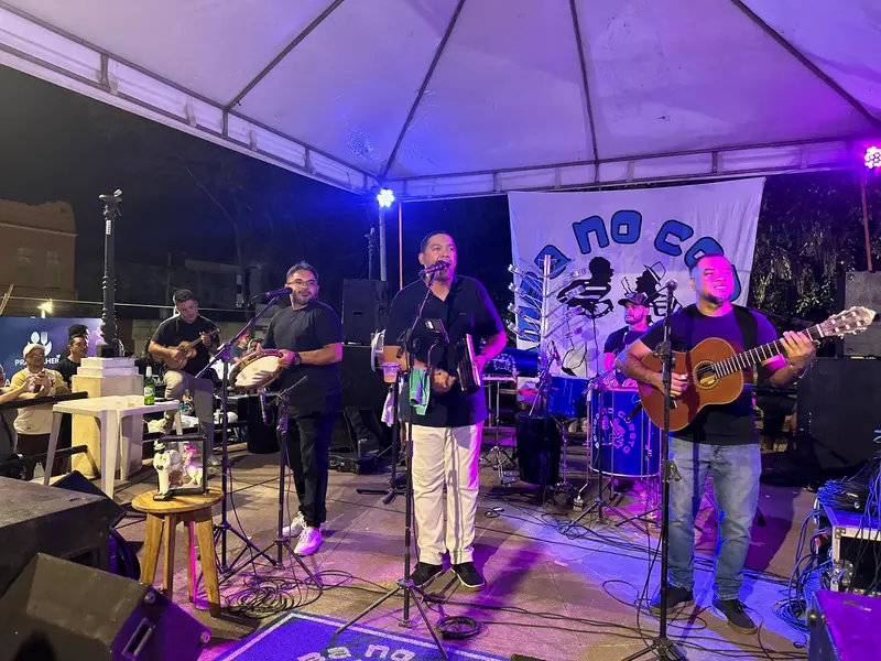 Projeto Samba no Coreto completa 16 anos com grande show na praça Pedro II