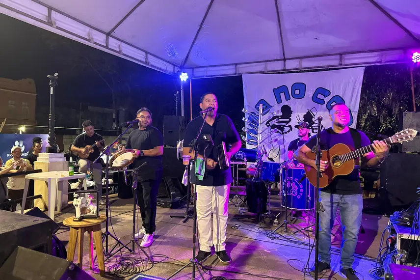 Projeto Samba no Coreto completa 16 anos com grande show na praça Pedro II