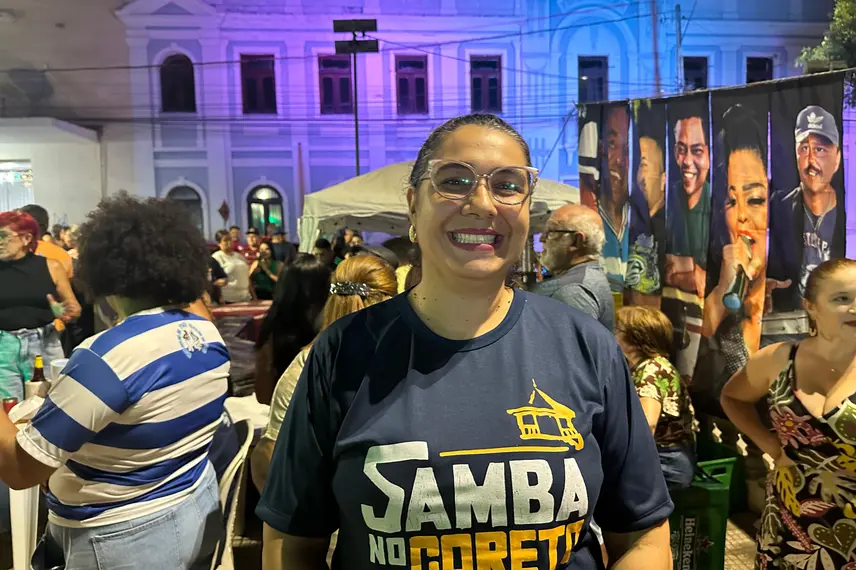 Projeto Samba no Coreto completa 16 anos com grande show na praça Pedro II