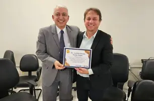 Promotor de Timon é homenageado por atuação em favor da saúde pública (Foto: Reprodução)