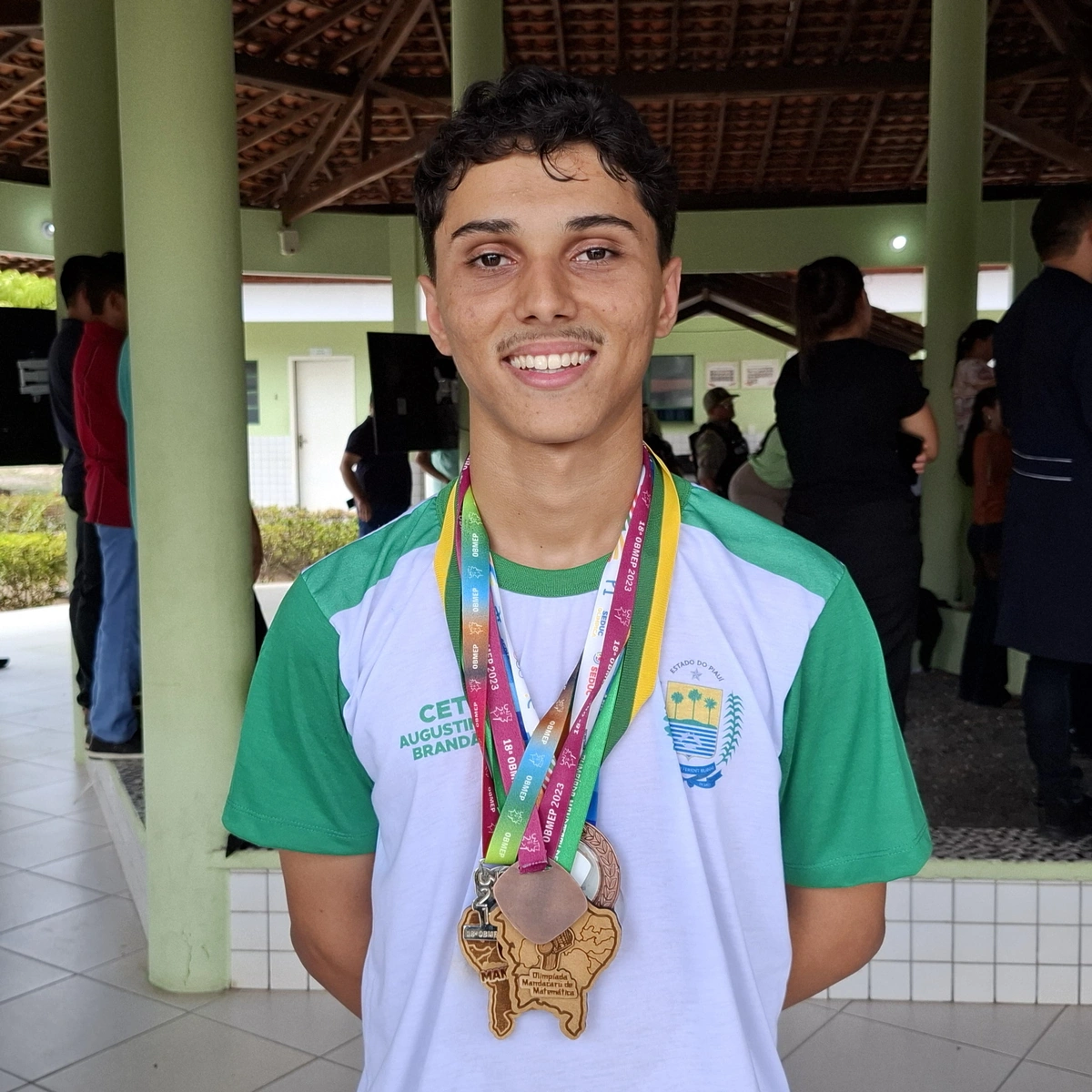 Renan Brito, estudante do 3º ano