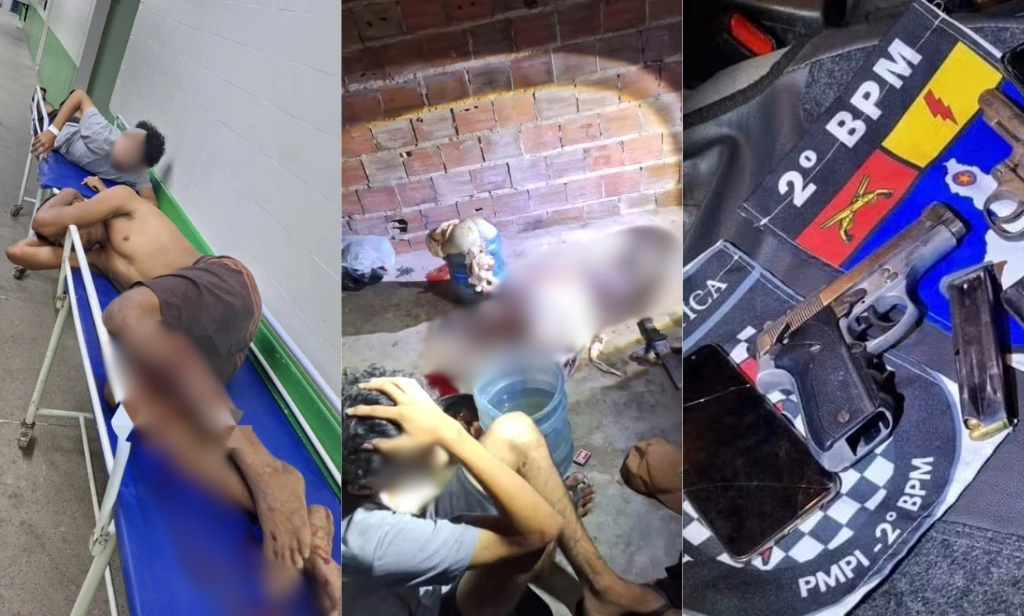 Suspeitos de vender drogas e furtar animais são baleados e presos em Ilha Grande