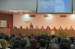 TRT-22 dá posse à nova direção de Presidente e Vice durante cerimônia em Teresina (Foto: Kassio Cavalcante/Conecta Piauí)