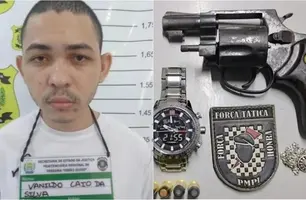 Vanildo cumpre pena de 25 anos por latrocínio (Foto: Reprodução)