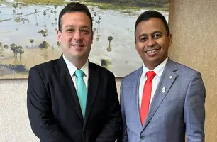 Vereador Alan Brandão e deputado federal Francisco Costa (Foto: Reprodução/Instagram)