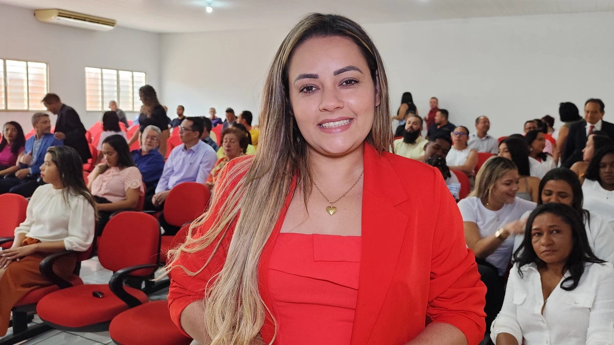 Vereadora eleita de Olho D’água, Marília Vasconcelos