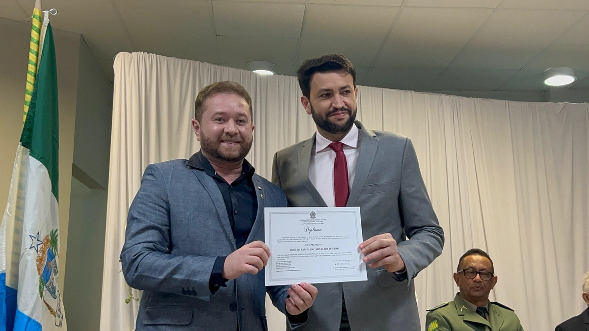 Vice-prefeito eleito de Esperantina, Dr. Sampaio Júnior
