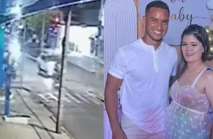 Vídeo mostra outro ângulo do acidente que matou casal na zona Leste de Teresina (Foto: Reprodução)