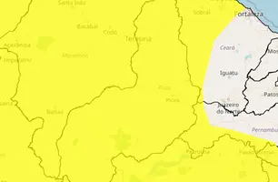 Alerta de chuva (Foto: Inmet)