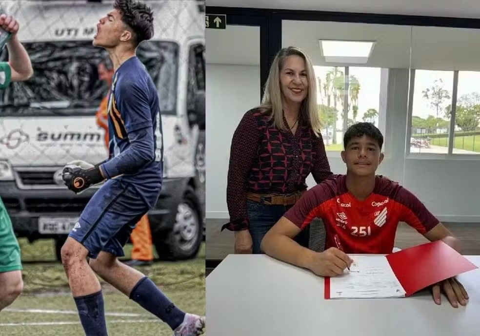 Bruninho, filho de Eliza Samudio assina com Athletico-PR