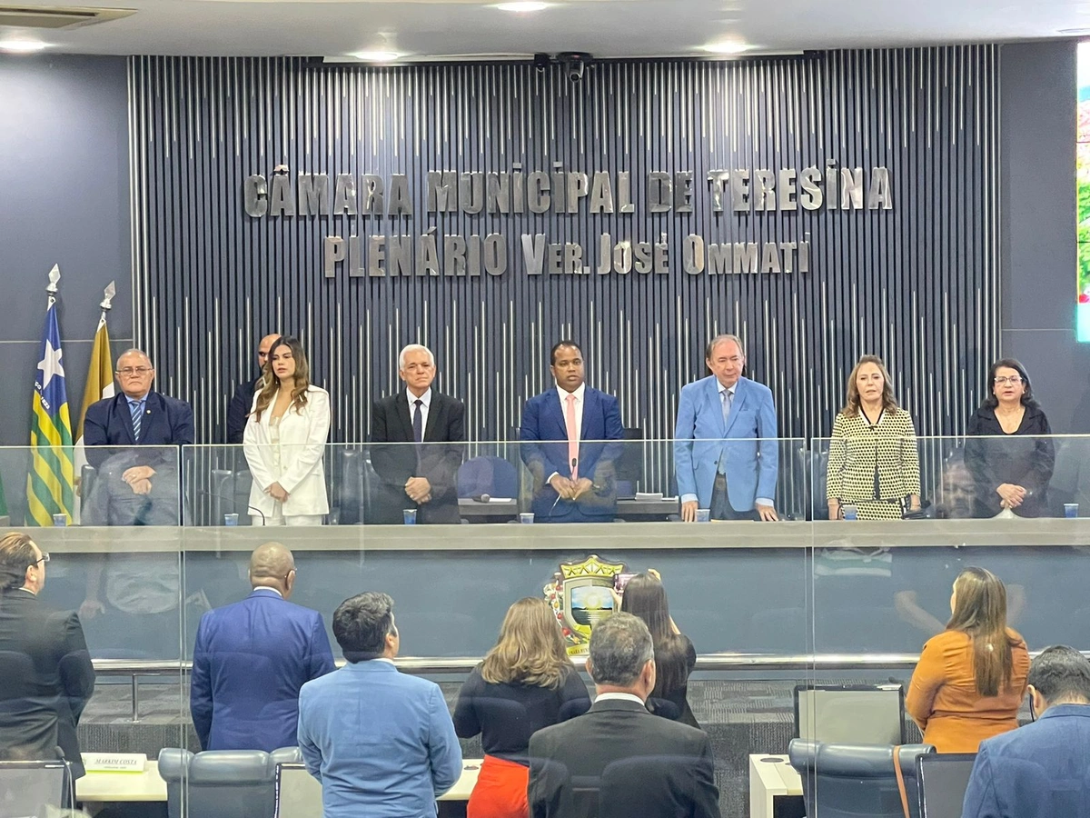 Câmara Municipal de Teresina inicia ano legislativo sem a presença de Dr. Pessoa