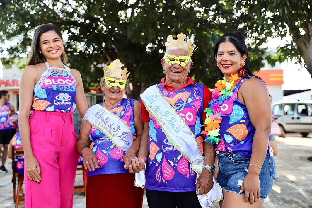 Carnaval 'Envelhecer 100% Saudável'