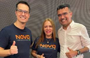 Dra. Dilcimar com Lahesio Bonfim e Deltan Dallagnol (Foto: Reprodução)