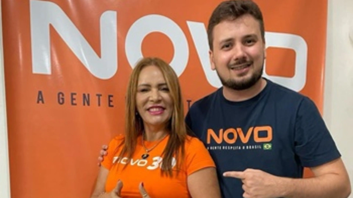 Dra. Dilcimar com Leonardo Arruda, Presidente Estadual do Partido Novo