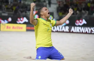 Edson Hulk marcou o gol da vitória do Brasil (Foto: Aitor Alcalde - FIFA/FIFA via Getty Images)