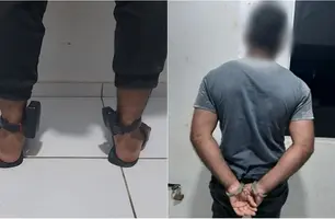 Estudante é preso com duas tornozeleiras eletrônicas (Foto: Reprodução)