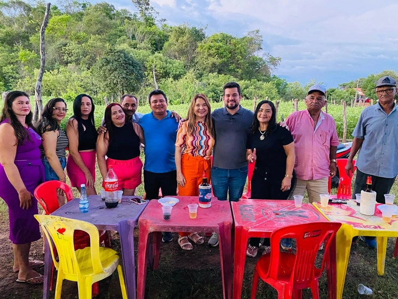 Evento de pré-candidatura de Dogim Félix à prefeitura de Jatobá do Piauí