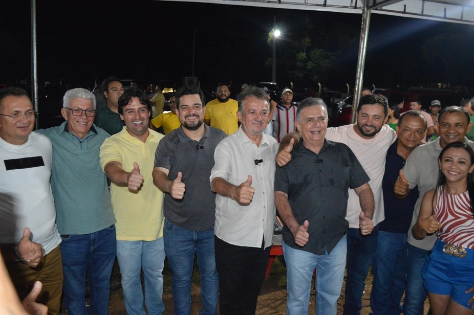 Evento de pré-candidatura de Dogim Félix à prefeitura de Jatobá do Piauí