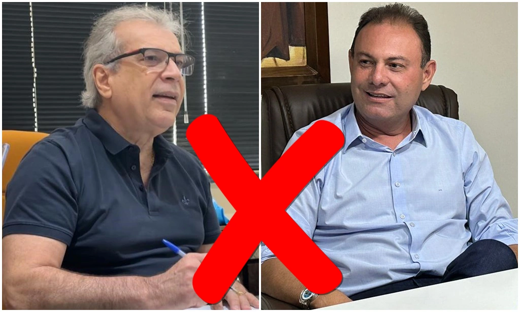 Ex-senador João Vicente Claudino (PSDB) e Jeová Alencar (Republicanos).