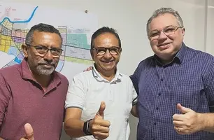 Florentino Neto à direita e Dr. Hélio no meio (Foto: Reprodução/Redes Sociais)