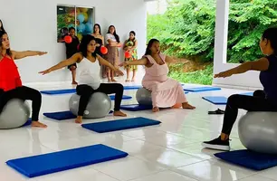Grupo de gestantes 'Ser Mãe' (Foto: Reprodução)