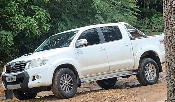 Hilux roubada