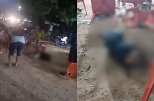 Homem é assassinado com vários tiros em bar na zona Norte de Teresina (Foto: Reprodução)