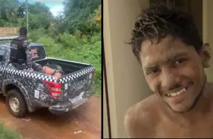 Homem procurado pela polícia é baleado durante perseguição em Campo Maior (Foto: Reprodução)