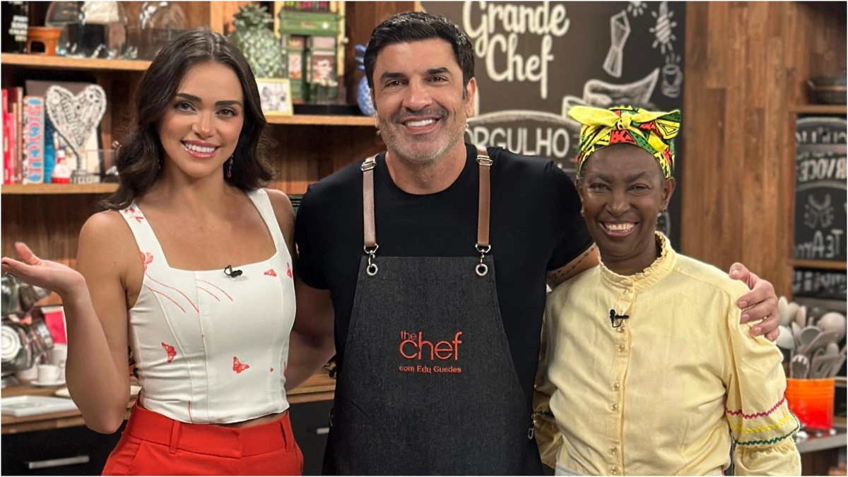 Jaque Ciocci e Edu Guedes: ex-namorados continuam trabalhando em mesmo programa na Band