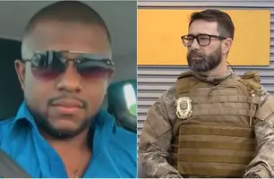 José Moisés e delegado Rony da Rocha (Foto: Reprodução)