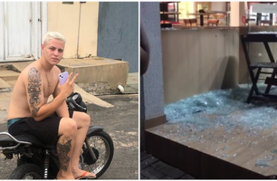 Jovem é baleado em conveniência de posto de combustíveis em Timon (Foto: Reprodução)