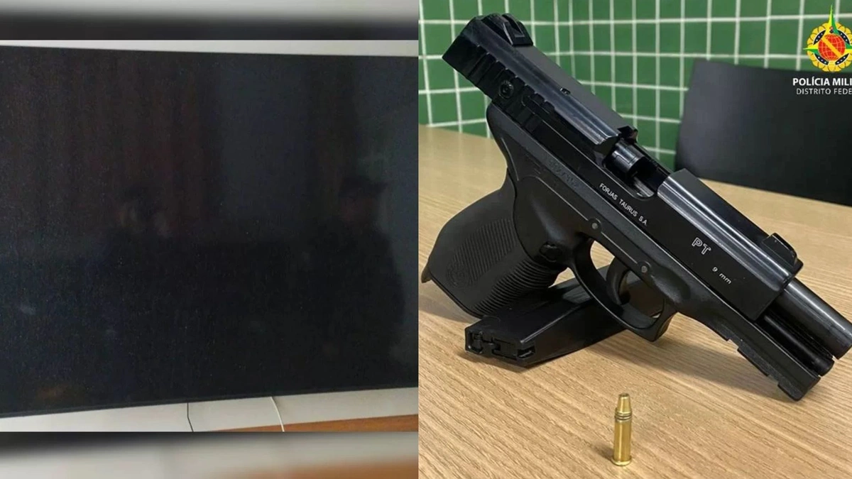 Ladrão chama motorista por aplicativo para levá-lo com televisão roubada