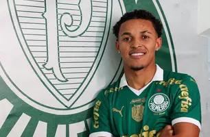 Lázaro, novo reforço do Palmeiras (Foto: Reprodução/Palmeiras)