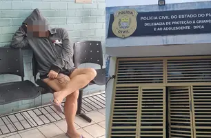 Mãe é presa suspeita de agredir filhos de 13 e 4 anos na zona Sul de Teresina (Foto: Reprodução)