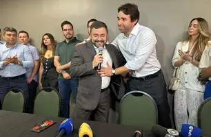 Marden Menezes oficializa apoio à pré-candidatura de Fábio Novo em Teresina (Foto: Naiane Feitosa/Conecta Piauí)