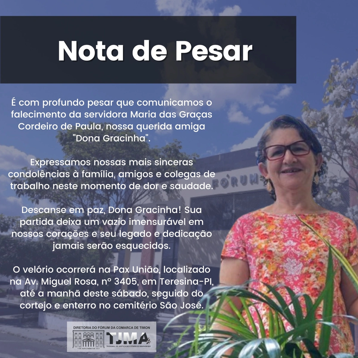 Maria das Graças Cordeiro de Paula