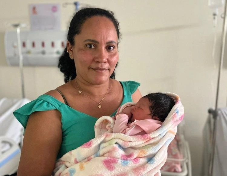 Maria Liz é o milésimo bebê a nascer na Nova Maternidade Dona Evangelina Rosa