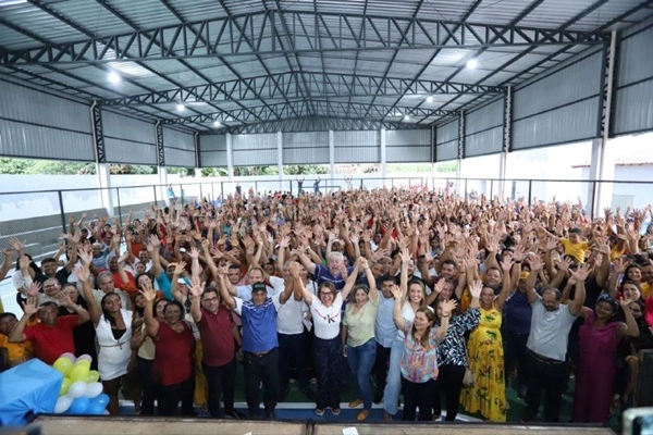 Matões: Prefeito 'Grandão' entrega escola na Pedreira em evento prestigiado