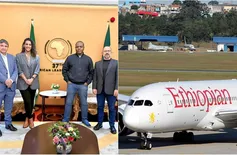 Homem tenta abrir porta de avião com ministro W. Dias em pleno voo e morre