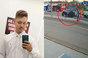 Motociclista que morreu atropelado por caminhonete em Teresina é identificado (Foto: Reprodução)