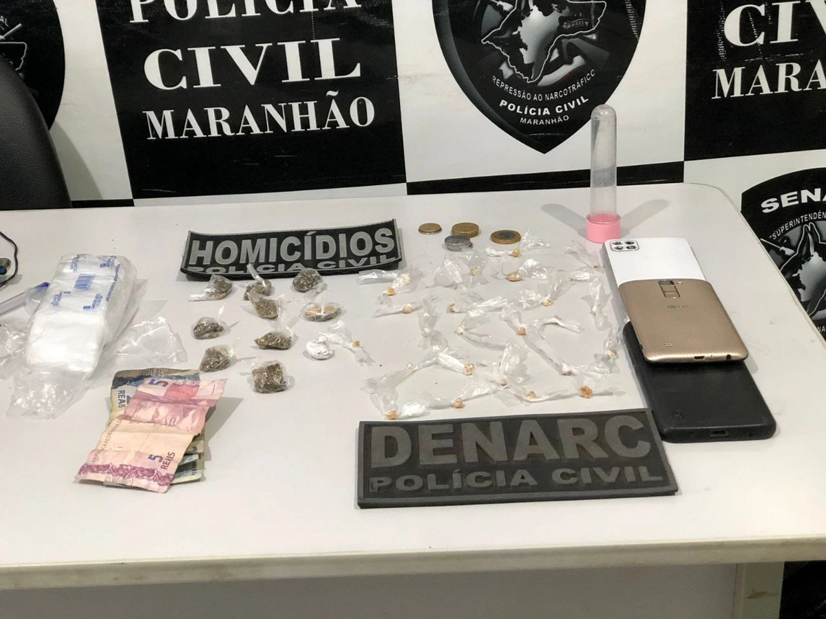 Polícia civil de Timon prende seis pessoas e apreende drogas no Parque Piauí