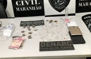 Polícia civil de Timon prende seis pessoas e apreende drogas no Parque Piauí (Foto: Reprodução/DENARC)