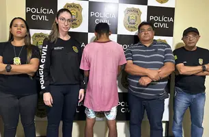Polícia Civil prende homem por lesão corporal contra ex-companheira em Nazária (Foto: Reprodução)
