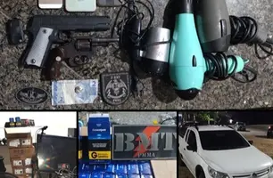 Polícia prende 7 pessoas com diversos objetos roubados em Timon (Foto: Reprodução)